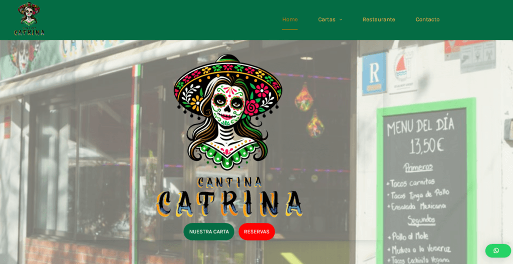 Web de Restaurante
